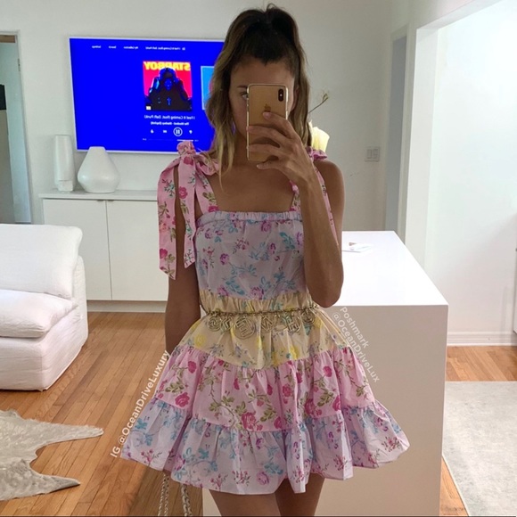SMALL LoveShackFancy X Target “Jeanne” Mini Dress - Picture 1 of 6